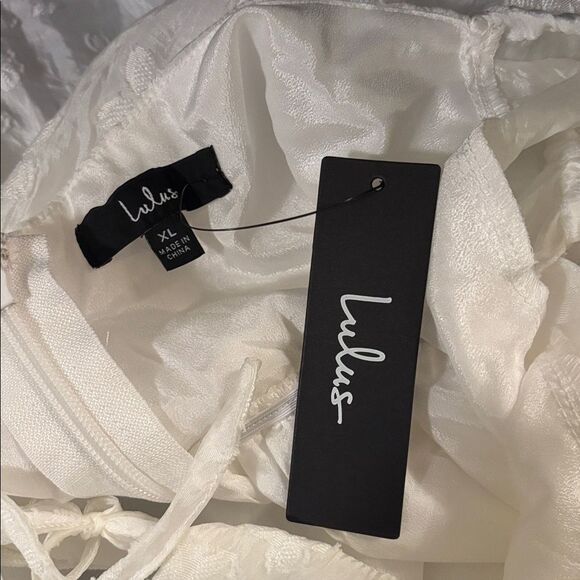 Lulu's White Mini Dress - Picture 11 of 13